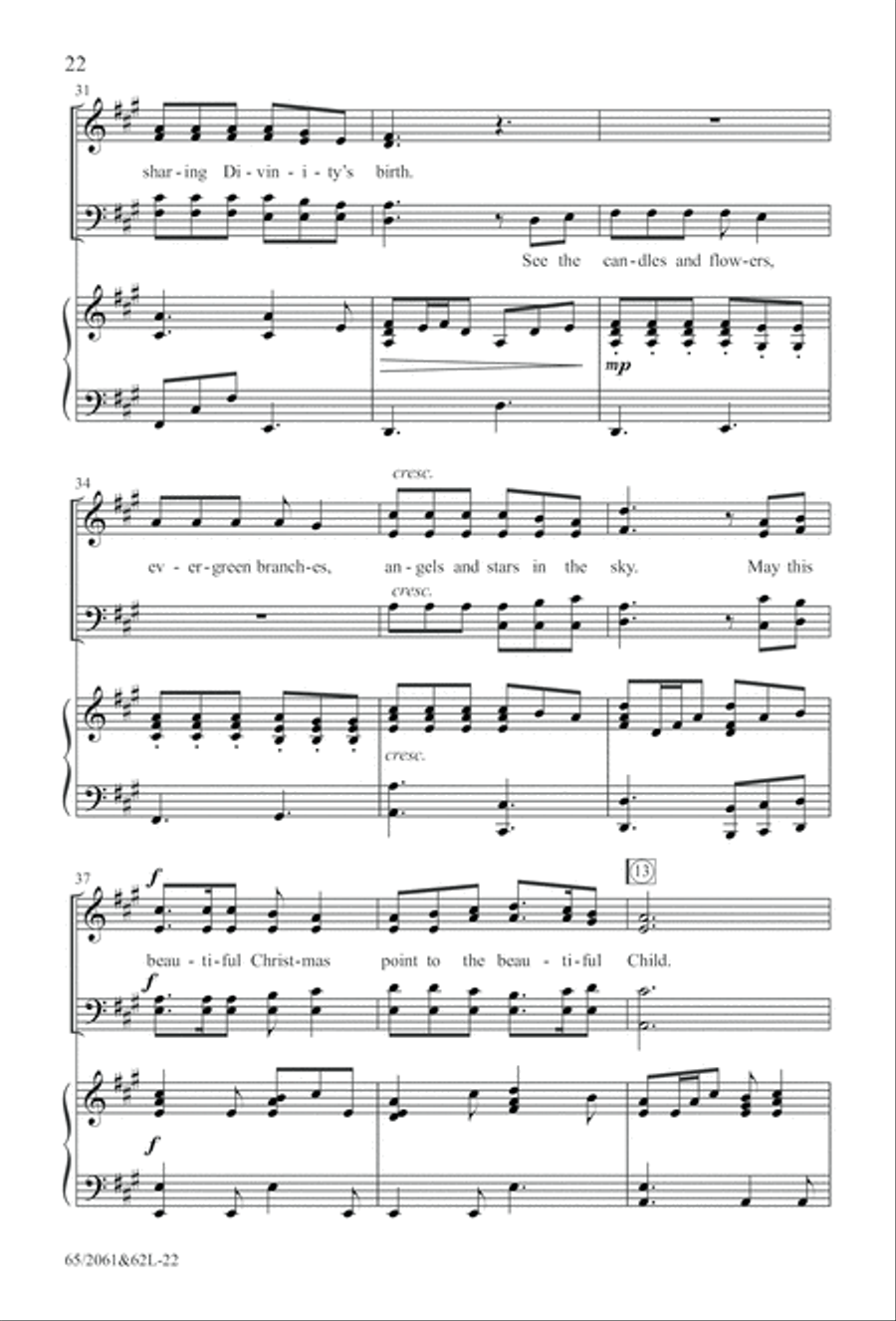 Images of Adoration (Digital Download) 4-Part scores gallery preview page 22