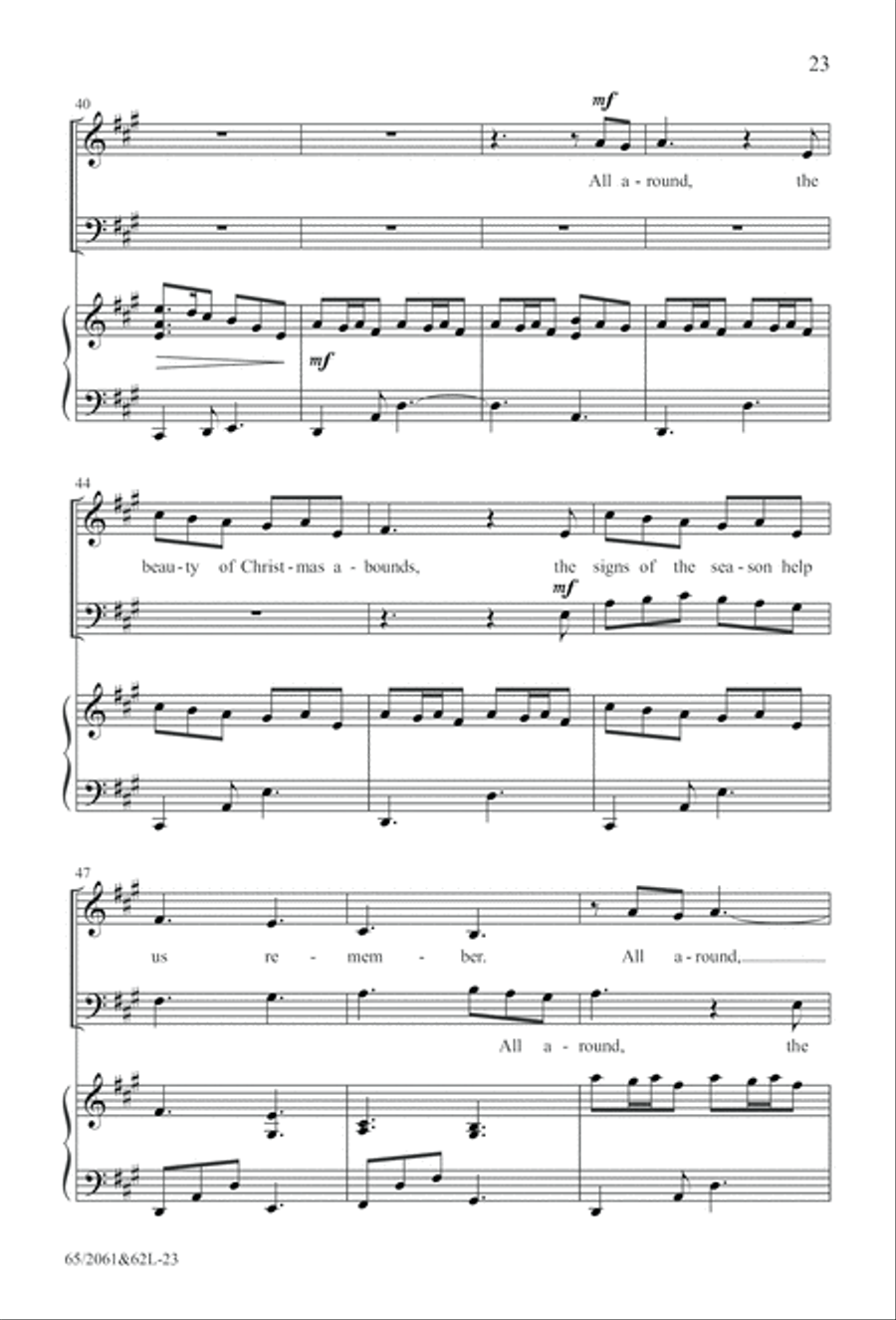 Images of Adoration (Digital Download) 4-Part scores gallery preview page 23
