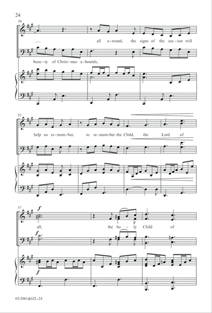 Images of Adoration (Digital Download) 4-Part scores gallery preview page 24