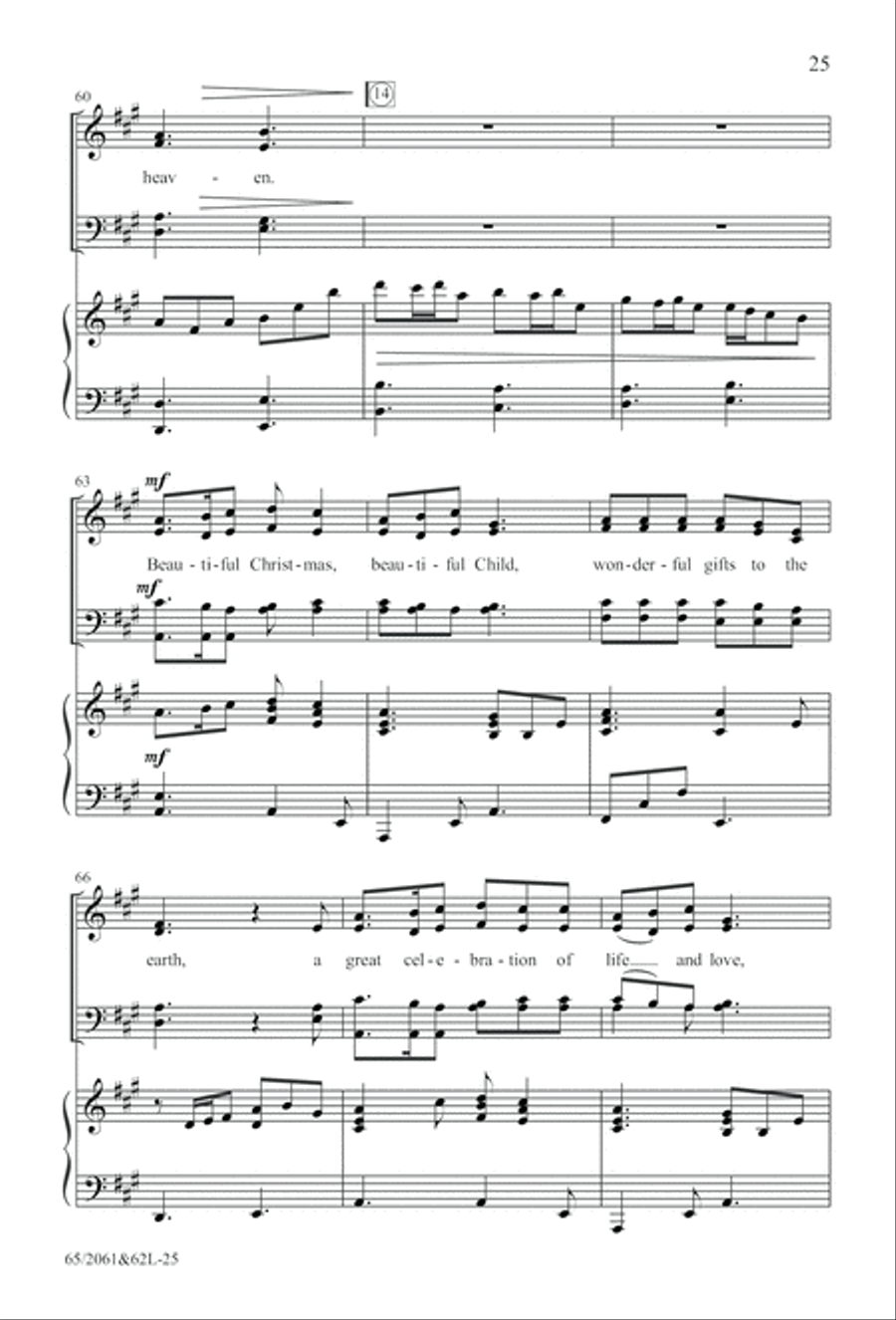 Images of Adoration (Digital Download) 4-Part scores gallery preview page 25