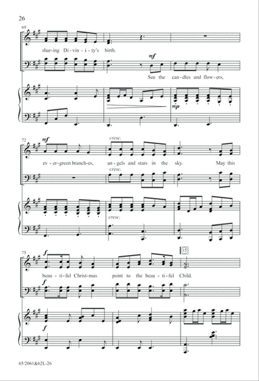 Images of Adoration (Digital Download) 4-Part scores gallery preview page 26