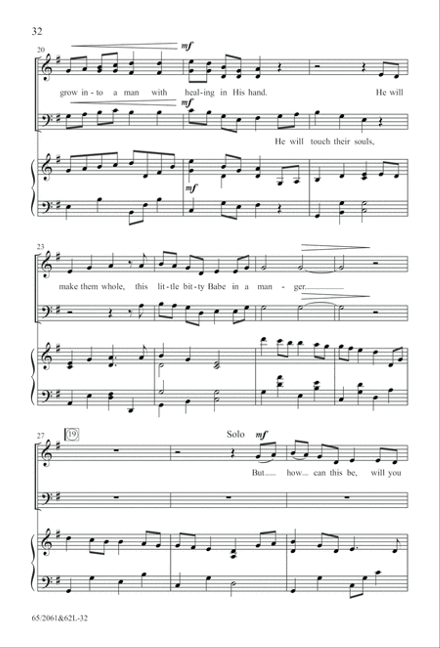 Images of Adoration (Digital Download) 4-Part scores gallery preview page 32