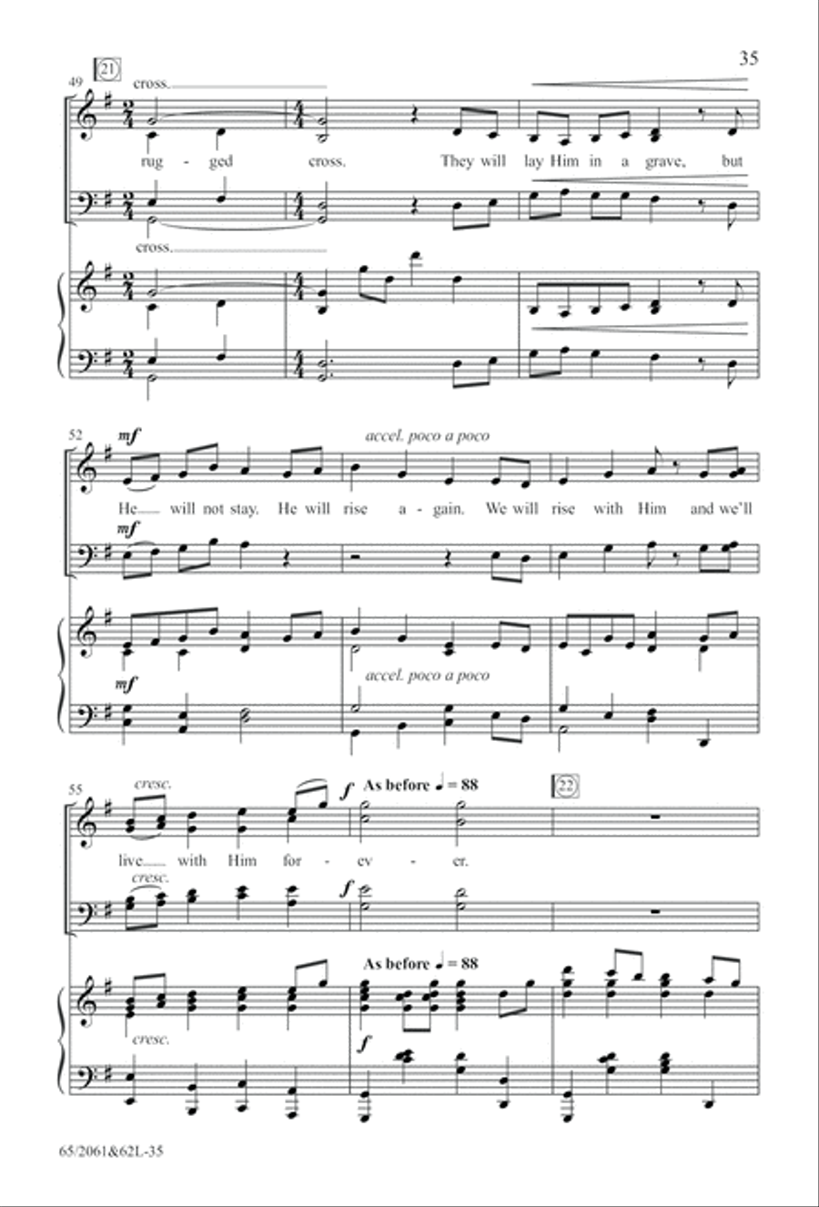 Images of Adoration (Digital Download) 4-Part scores gallery preview page 35