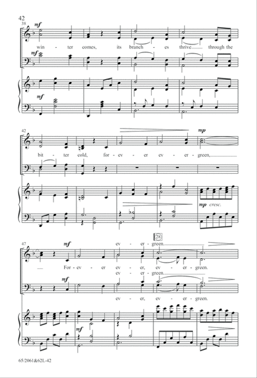 Images of Adoration (Digital Download) 4-Part scores gallery preview page 42