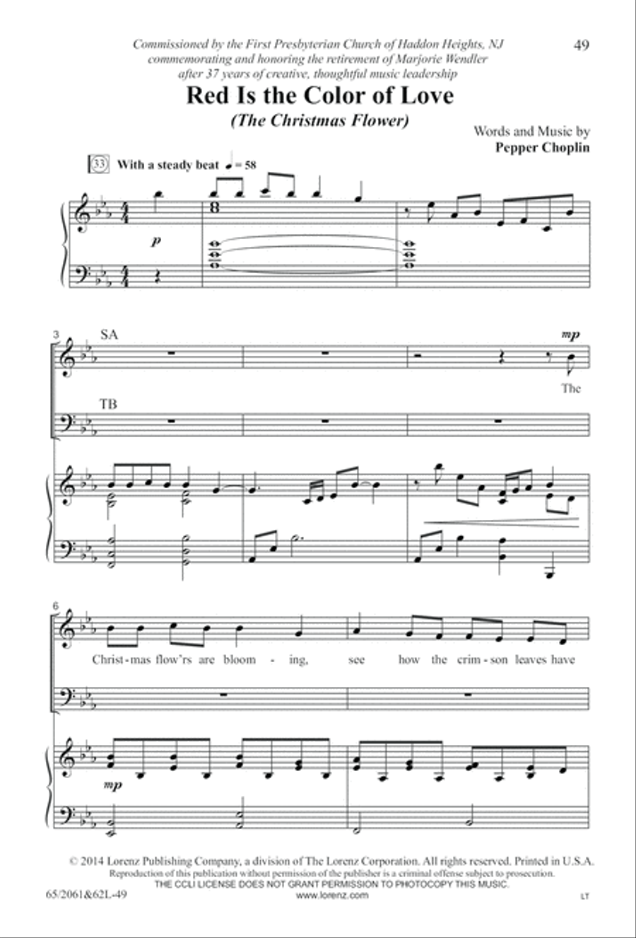 Images of Adoration (Digital Download) 4-Part scores gallery preview page 49