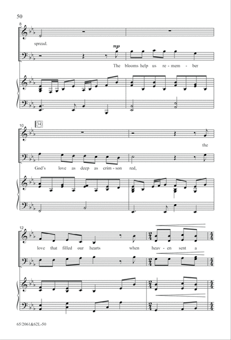 Images of Adoration (Digital Download) 4-Part scores gallery preview page 50