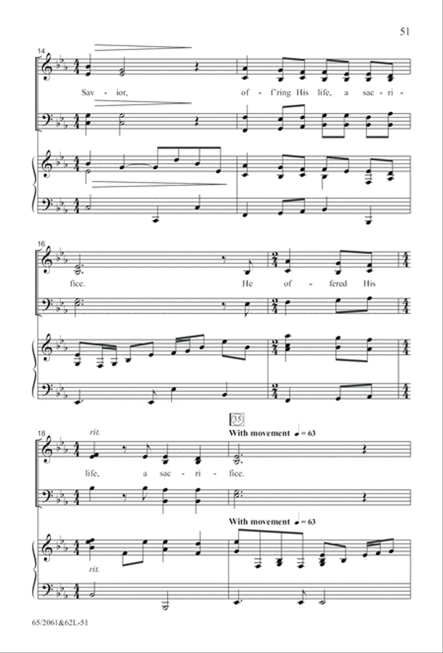 Images of Adoration (Digital Download) 4-Part scores gallery preview page 51