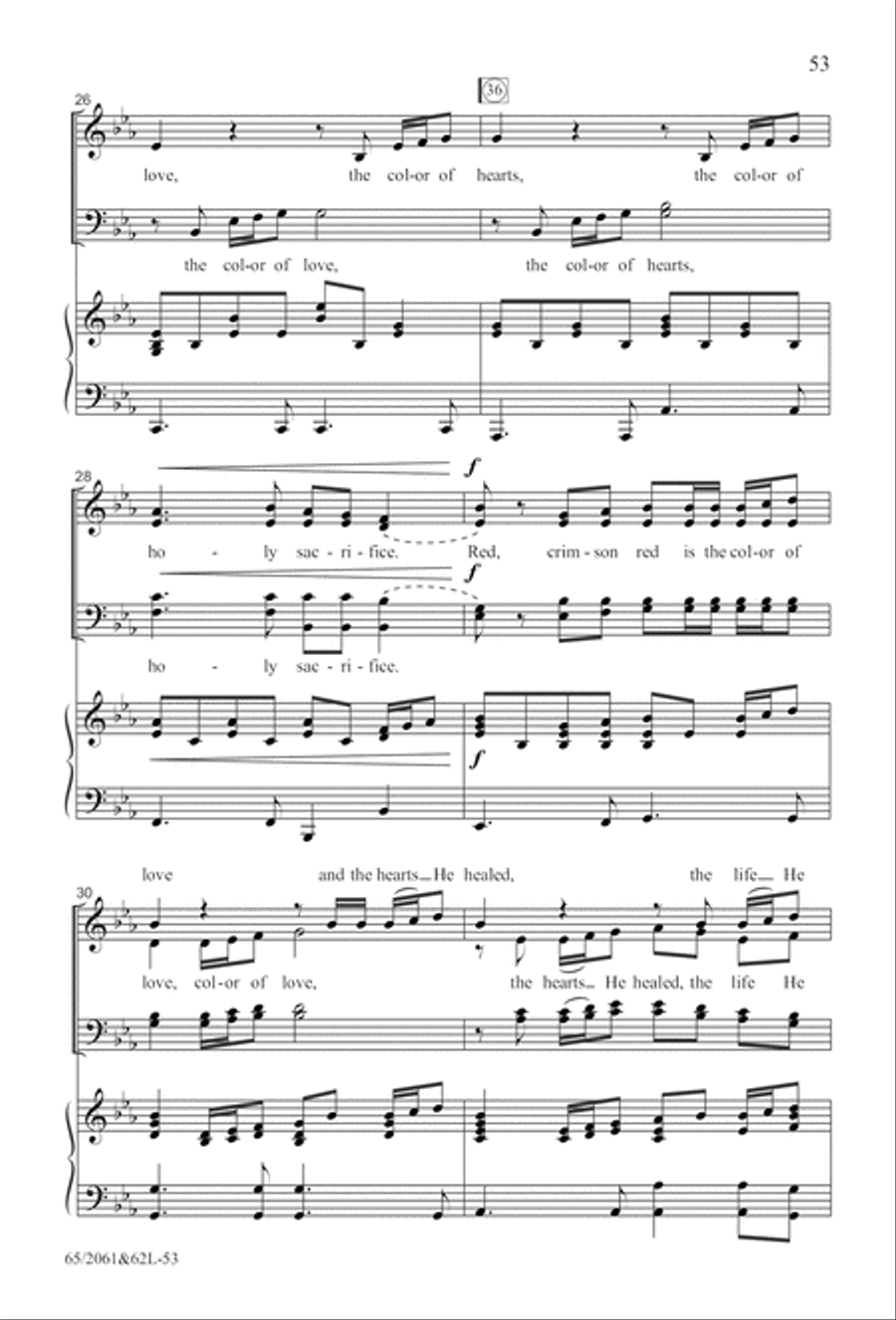 Images of Adoration (Digital Download) 4-Part scores gallery preview page 53