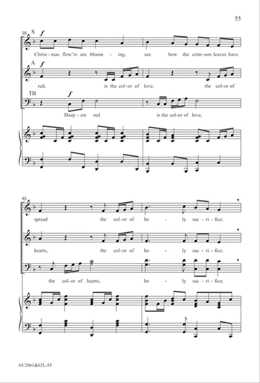 Images of Adoration (Digital Download) 4-Part scores gallery preview page 55