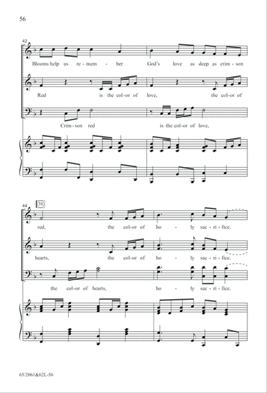 Images of Adoration (Digital Download) 4-Part scores gallery preview page 56