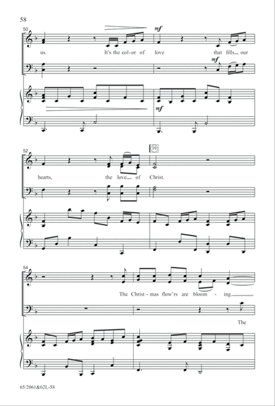 Images of Adoration (Digital Download) 4-Part scores gallery preview page 58