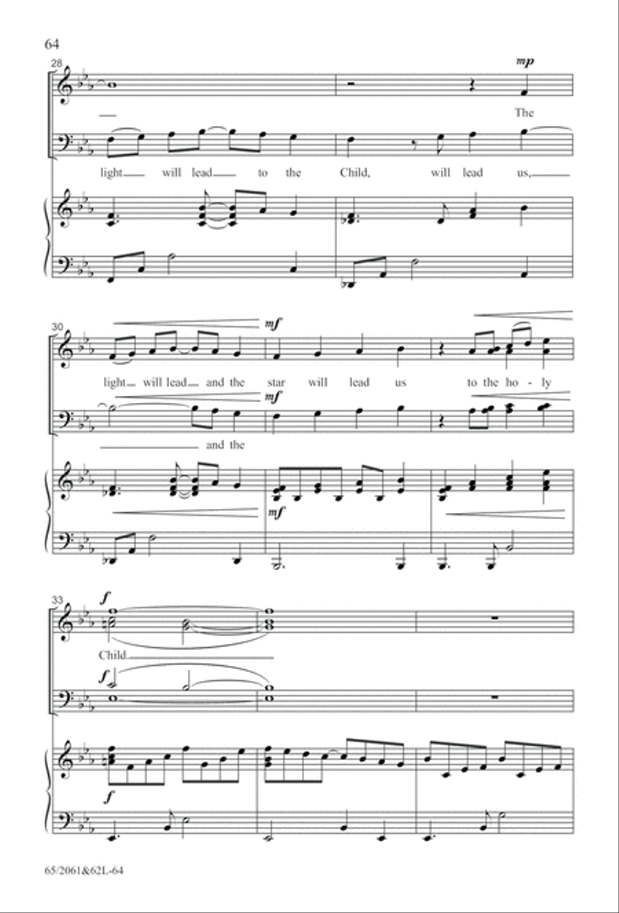 Images of Adoration (Digital Download) 4-Part scores gallery preview page 64
