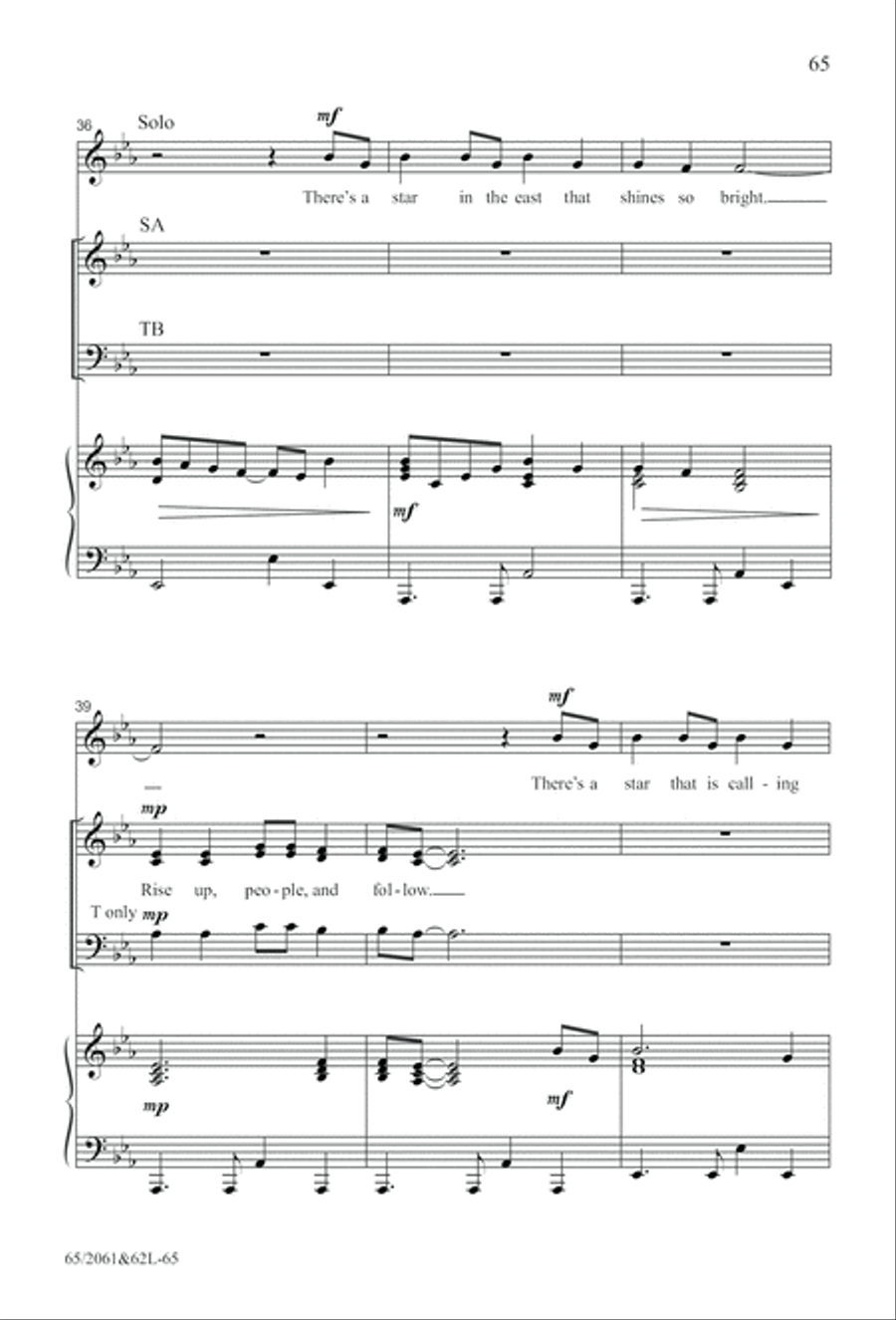 Images of Adoration (Digital Download) 4-Part scores gallery preview page 65