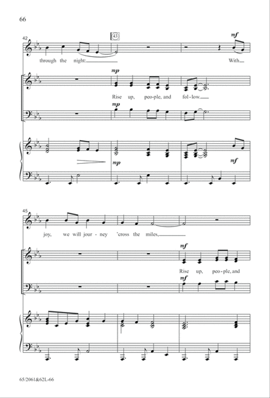 Images of Adoration (Digital Download) 4-Part scores gallery preview page 66