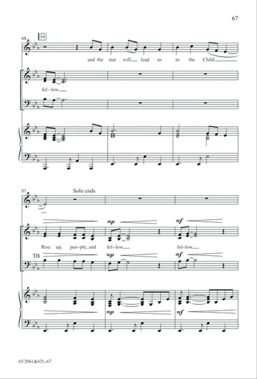 Images of Adoration (Digital Download) 4-Part scores gallery preview page 67