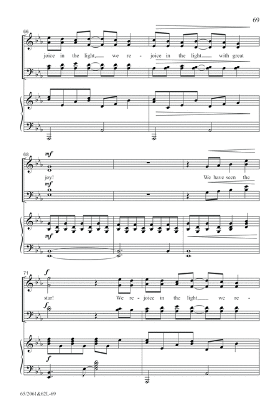 Images of Adoration (Digital Download) 4-Part scores gallery preview page 69