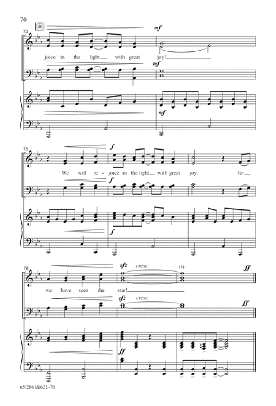 Images of Adoration (Digital Download) 4-Part scores gallery preview page 70