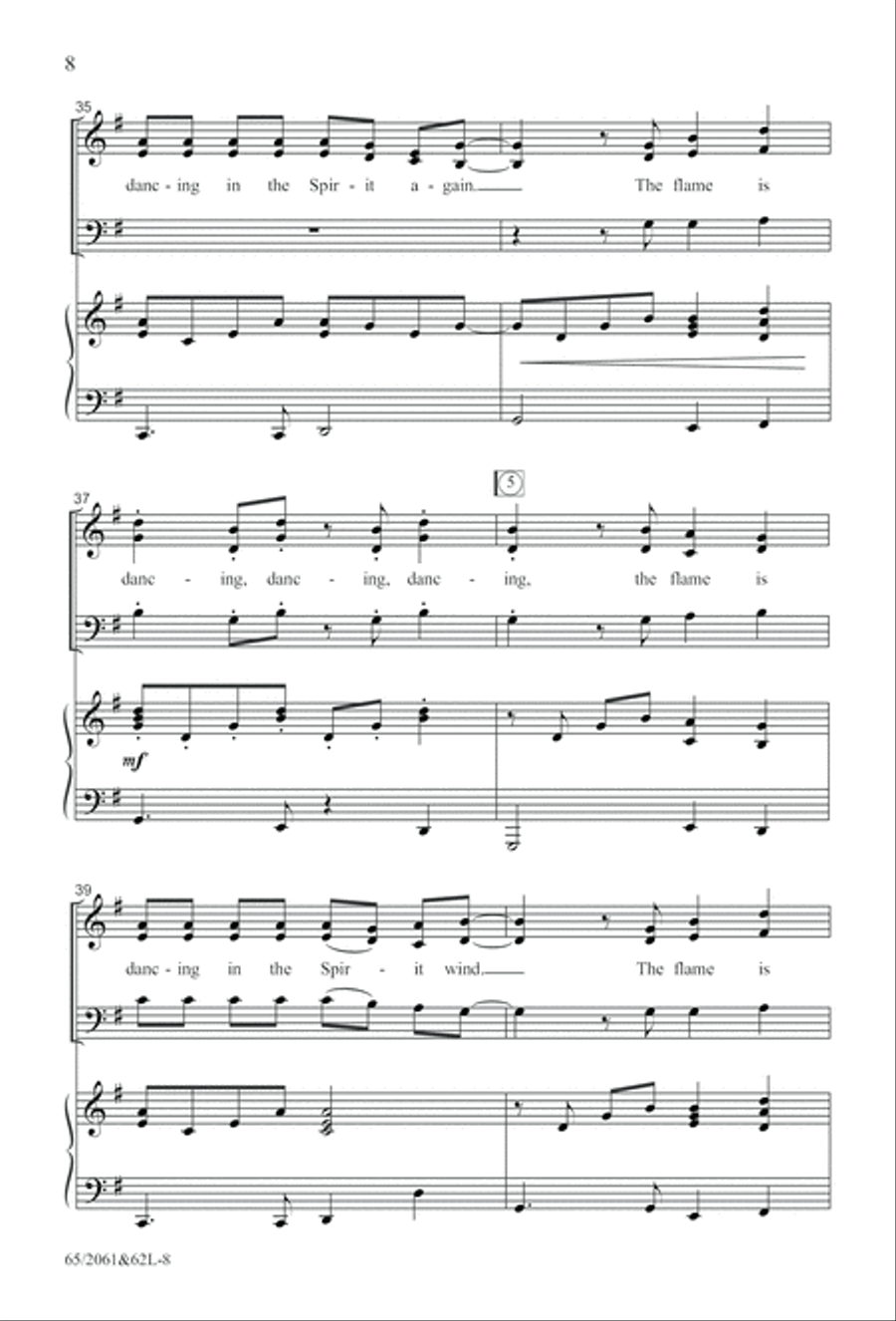 Images of Adoration (Digital Download) 4-Part scores gallery preview page 8