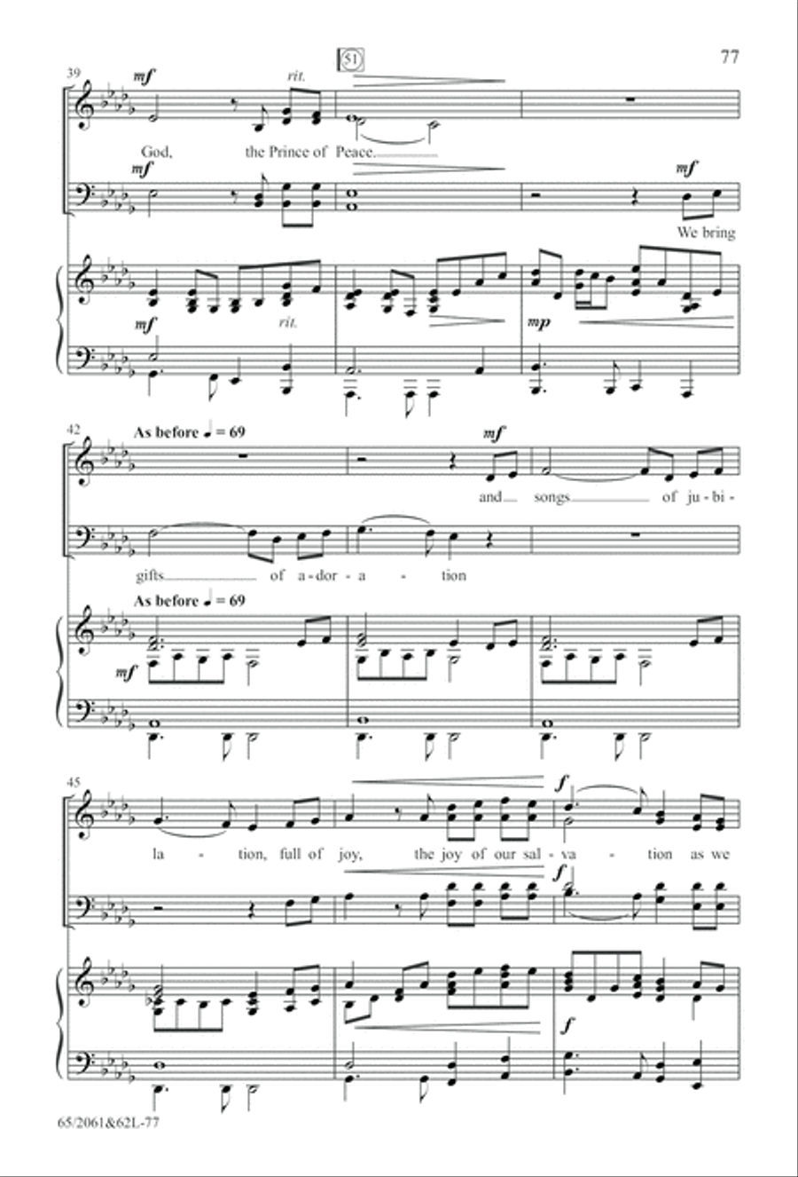 Images of Adoration (Digital Download) 4-Part scores gallery preview page 77