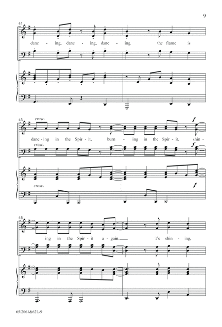 Images of Adoration (Digital Download) 4-Part scores gallery preview page 9