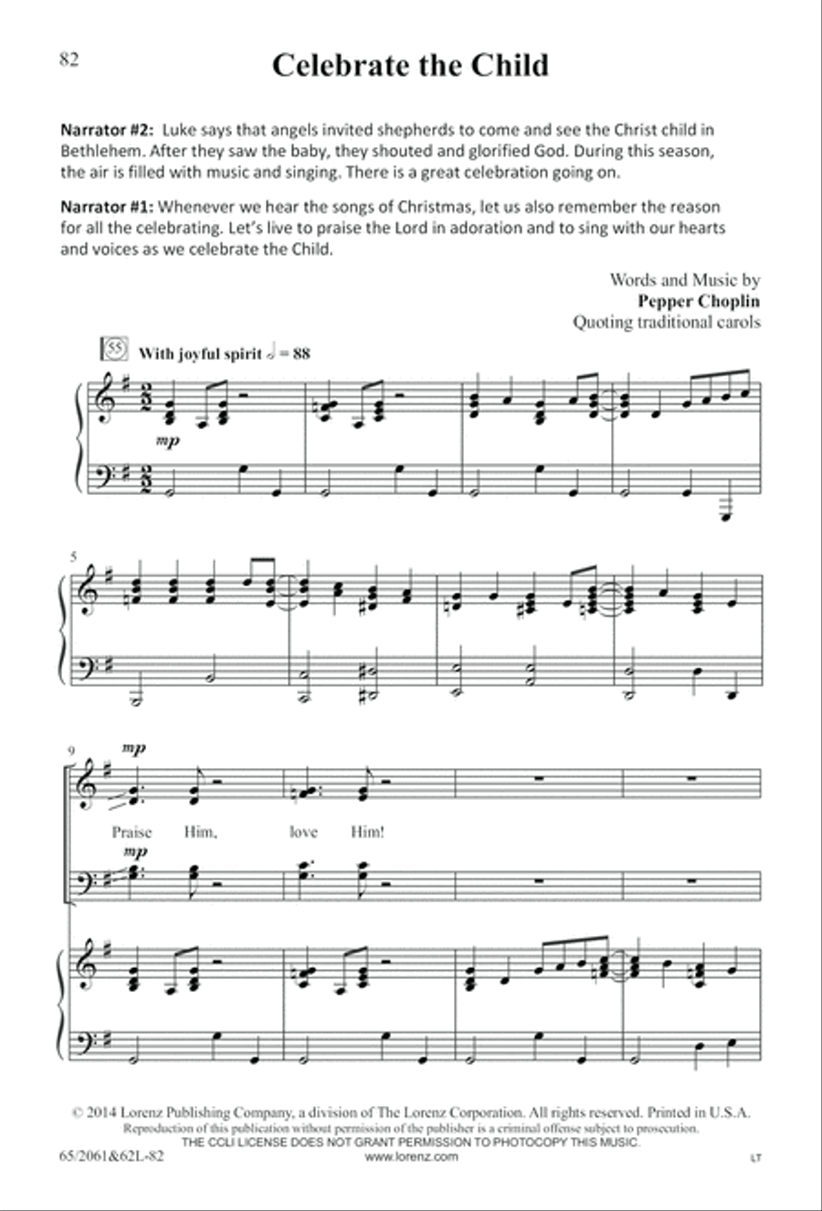 Images of Adoration (Digital Download) 4-Part scores gallery preview page 82