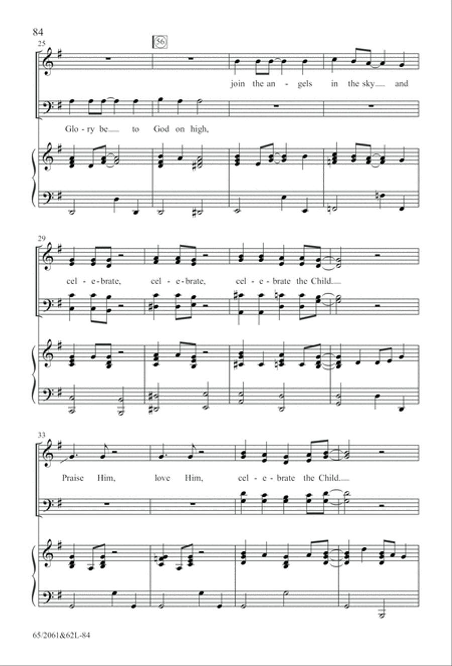 Images of Adoration (Digital Download) 4-Part scores gallery preview page 84