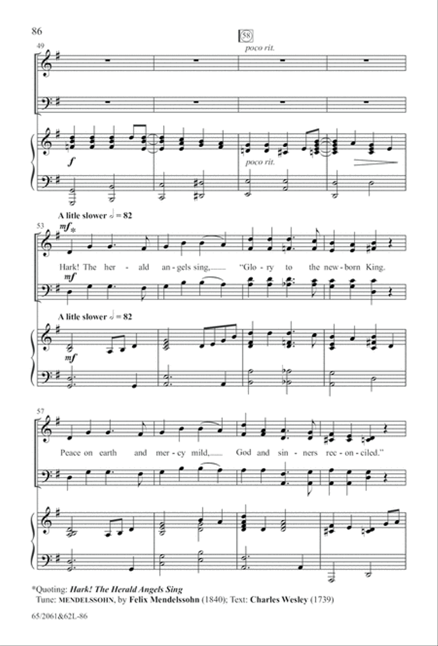 Images of Adoration (Digital Download) 4-Part scores gallery preview page 86