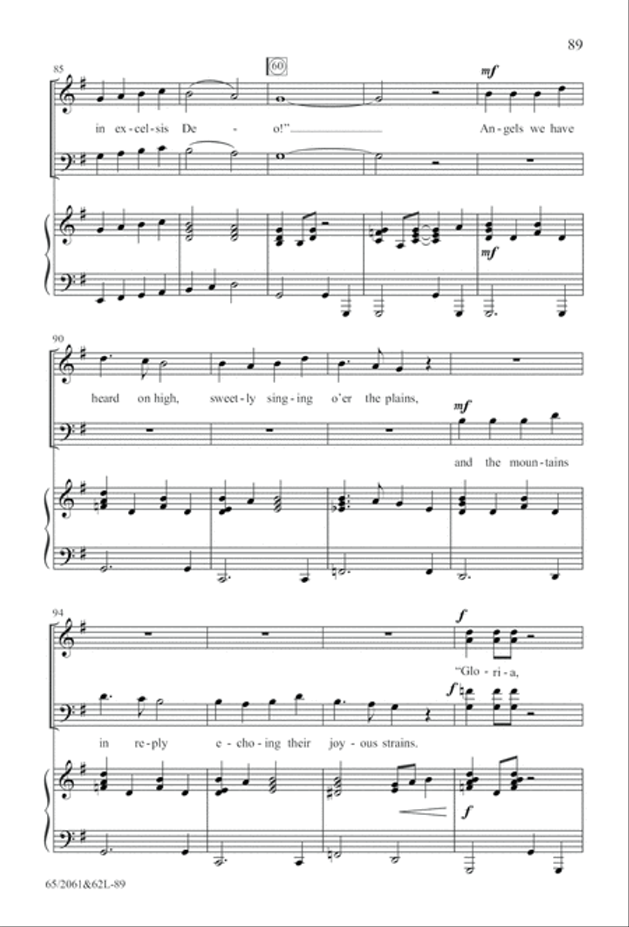Images of Adoration (Digital Download) 4-Part scores gallery preview page 89