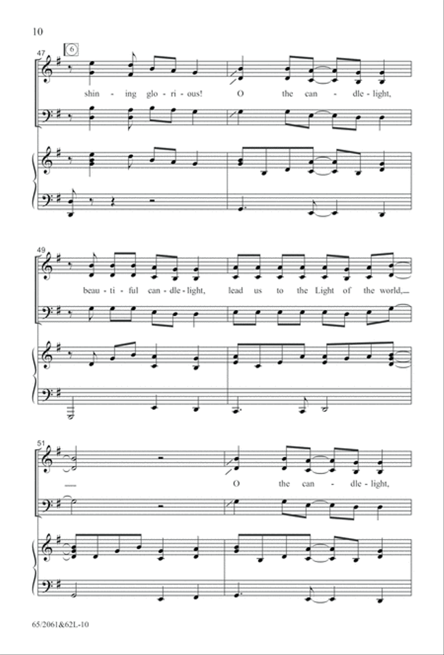 Images of Adoration (Digital Download) 4-Part scores gallery preview page 10