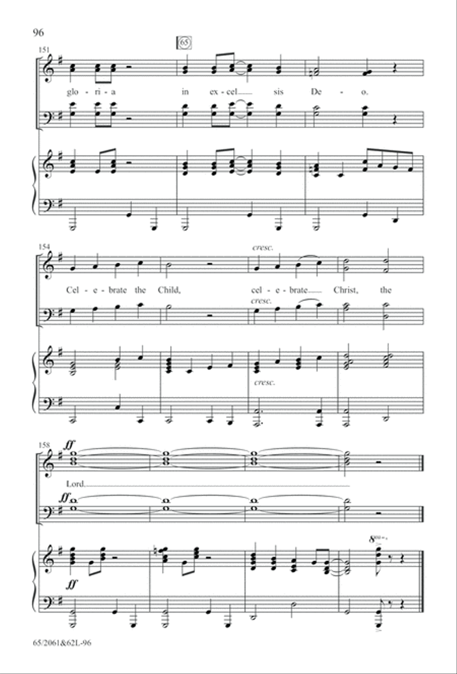 Images of Adoration (Digital Download) 4-Part scores gallery preview page 96