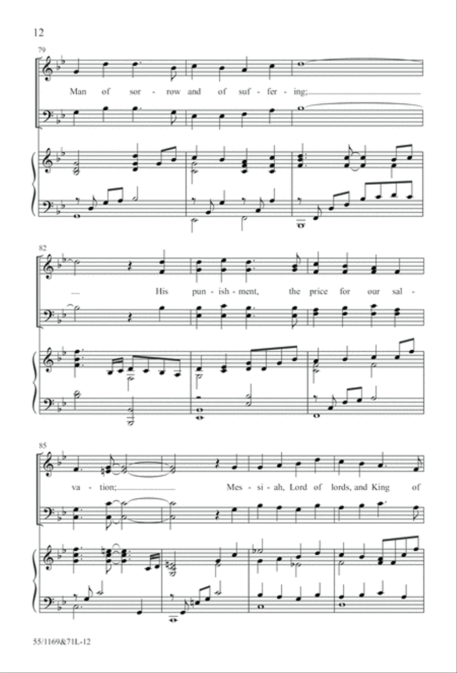 Witness (Digital Download) 4-Part scores gallery preview page 12