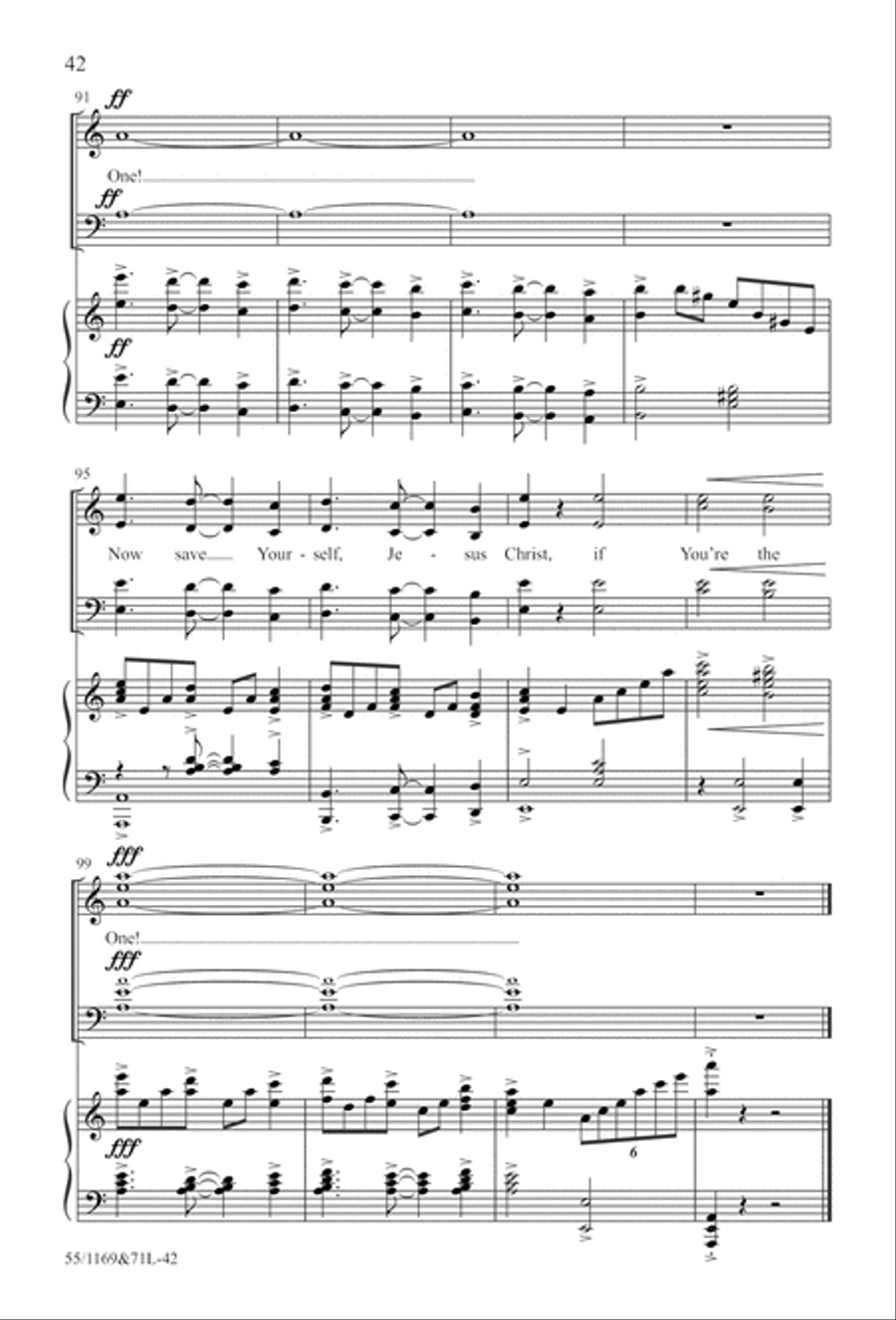 Witness (Digital Download) 4-Part scores gallery preview page 42