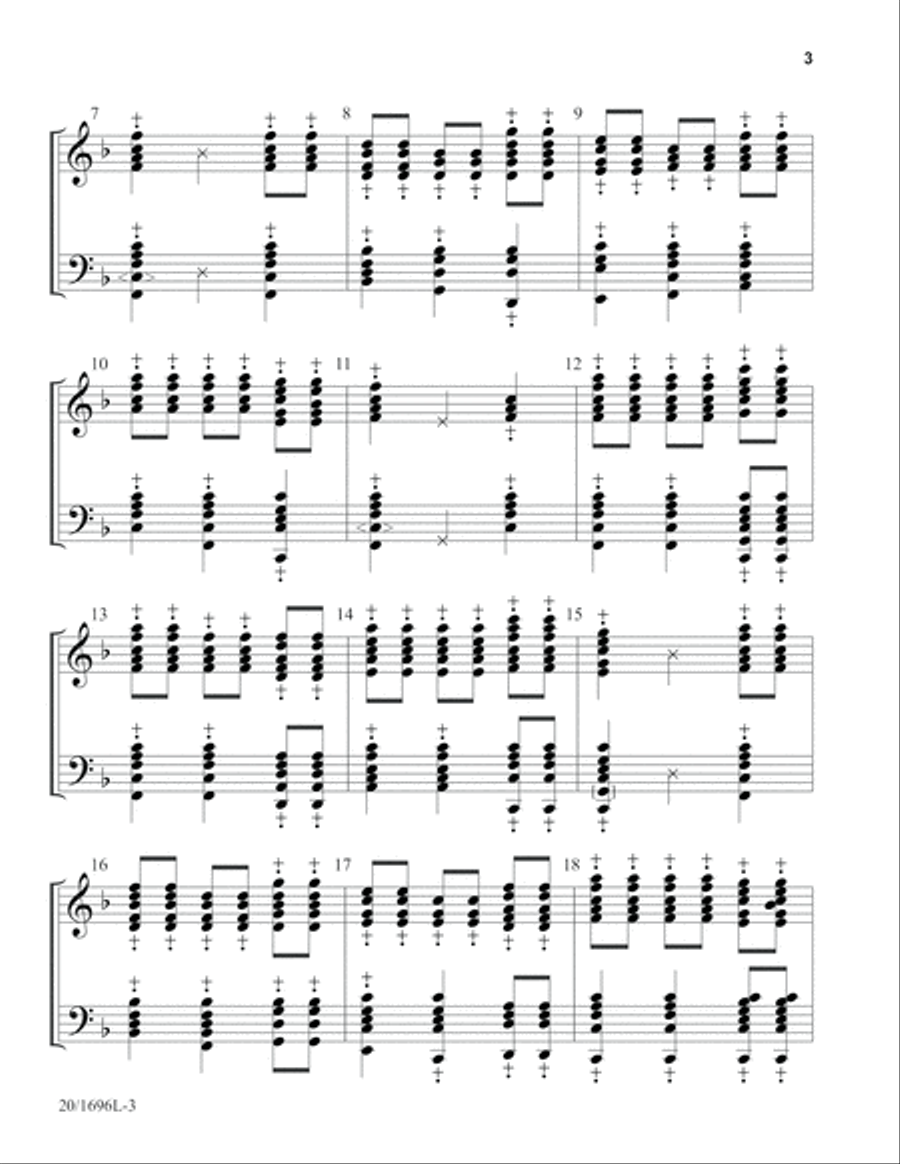 Immortal, Invisible, God Only Wise (Digital Download) 5-Octaves scores gallery preview page 2