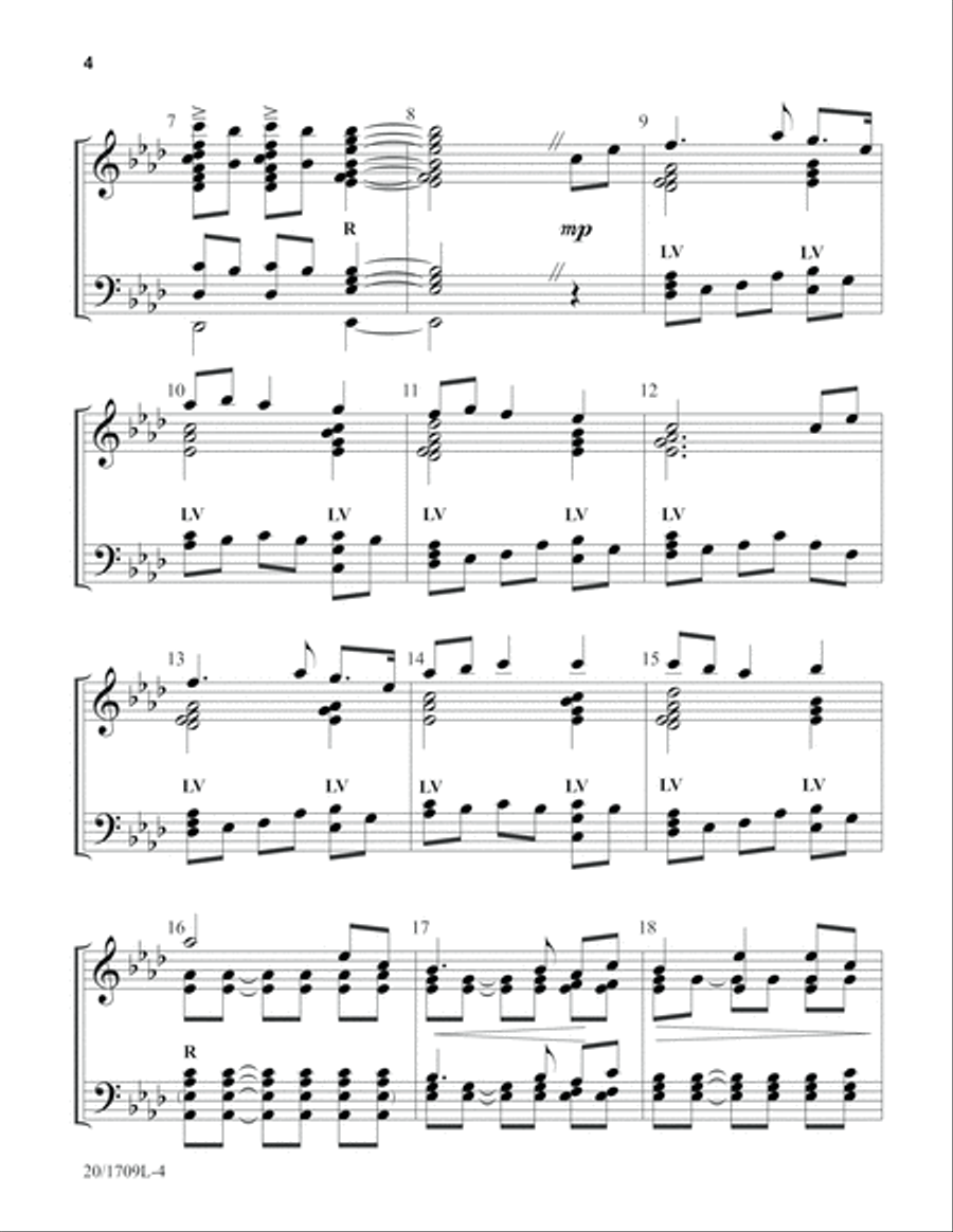 I Vow to Thee, My Country (Digital Download) 5-Octaves scores gallery preview page 4