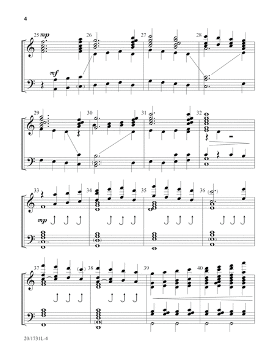 A Jubilant Peal (Digital Download) 5-Octaves scores gallery preview page 4