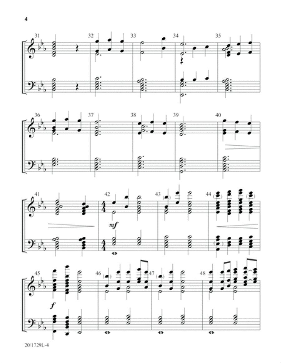 Three French Carols (Digital Download) 5-Octaves scores gallery preview page 4