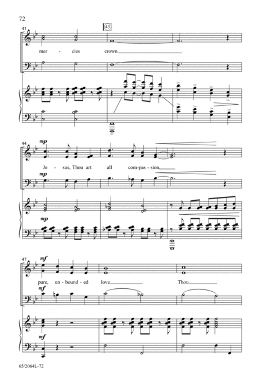 Love Came Down at Christmas (Digital Download) 3-Part scores gallery preview page 72