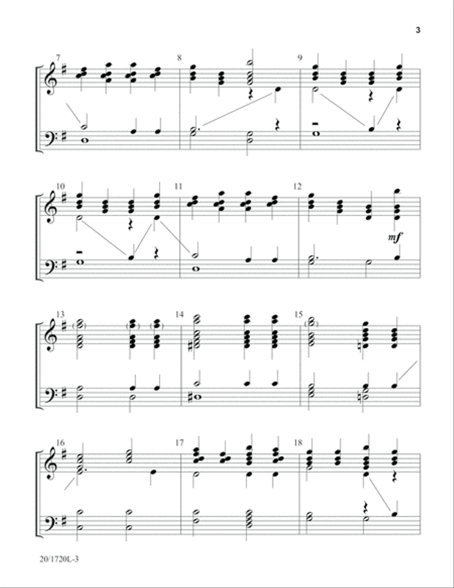 A Christmas Lullaby (Digital Download) 3-Octaves scores gallery preview page 3