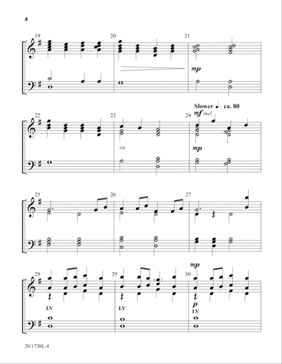 A Christmas Lullaby (Digital Download) 3-Octaves scores gallery preview page 4