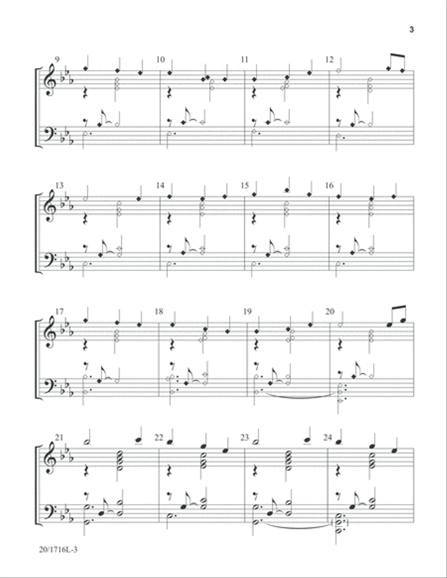 Reflections on Candler (Digital Download) 5-Octaves scores gallery preview page 3
