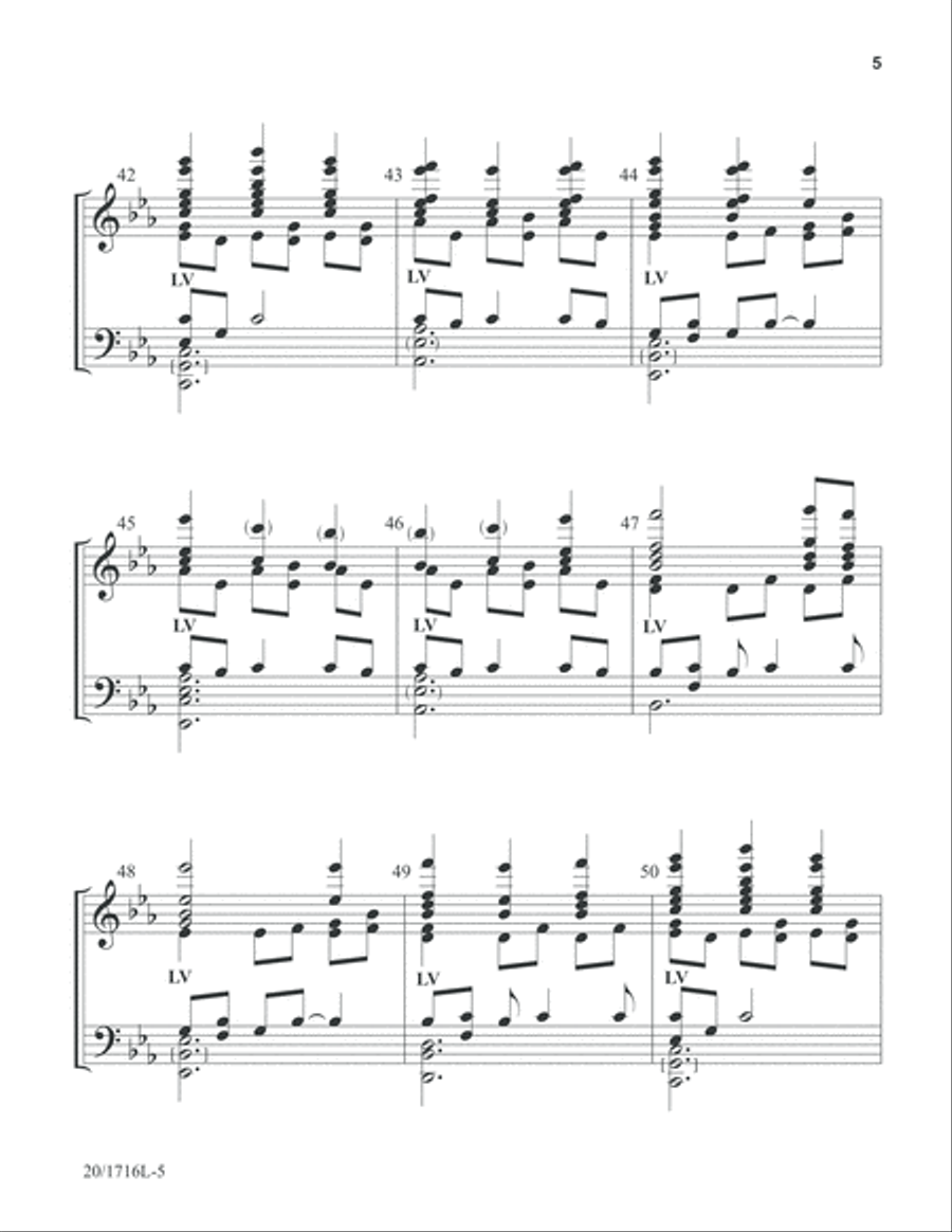 Reflections on Candler (Digital Download) 5-Octaves scores gallery preview page 5
