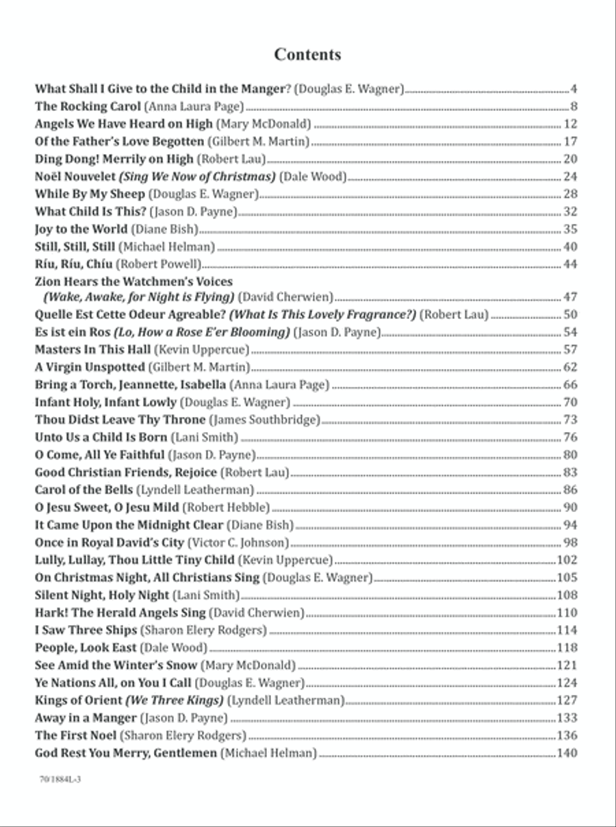 Carols A to Z (Digital Download) Organ scores gallery preview page 3