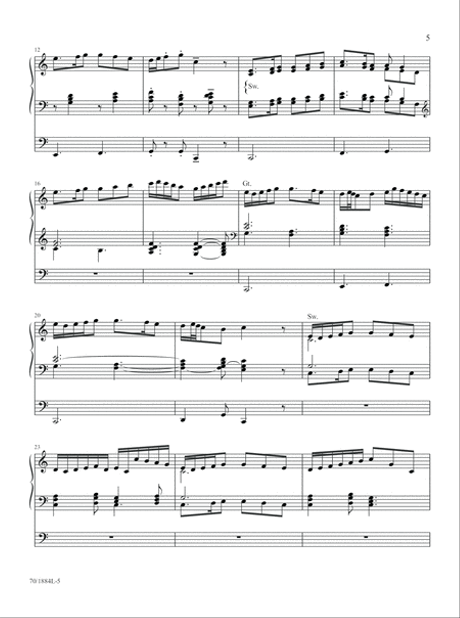 Carols A to Z (Digital Download) Organ scores gallery preview page 5