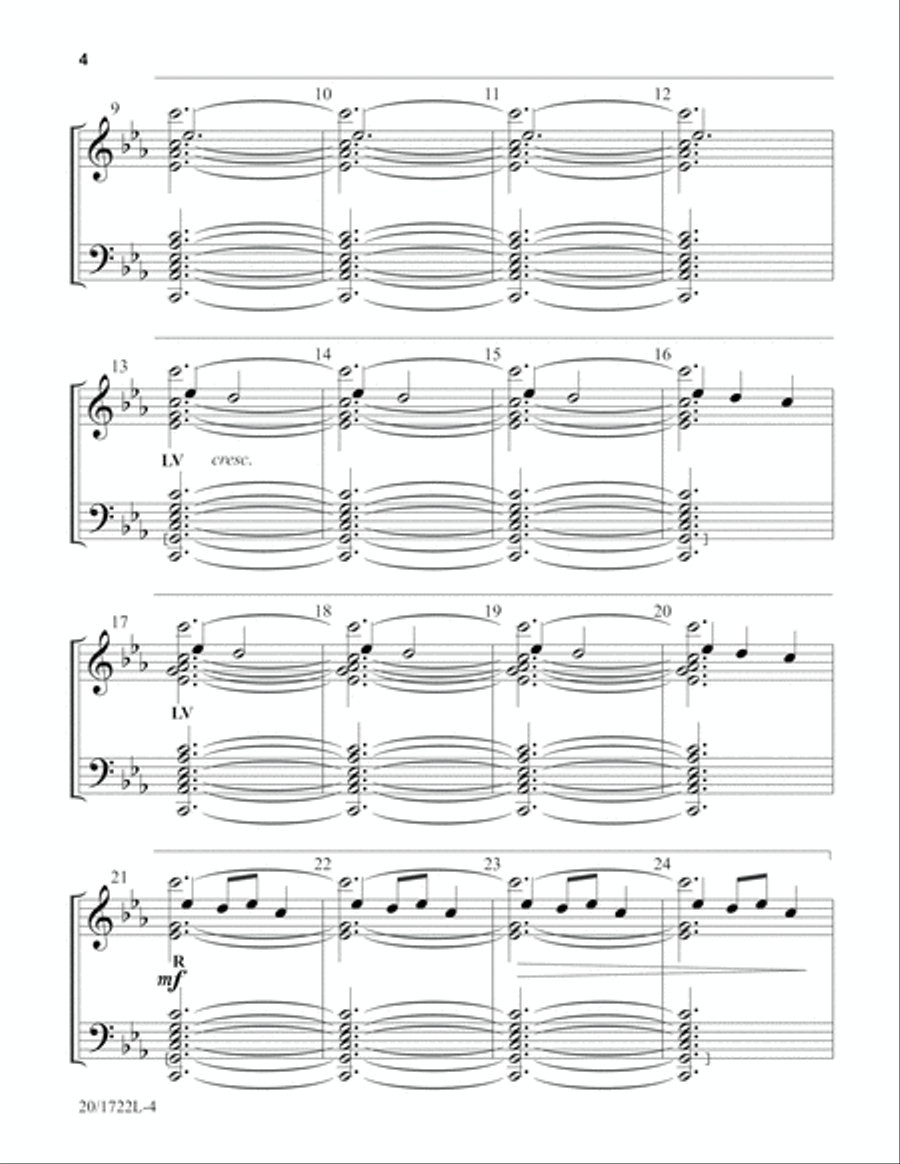 Carol of the Bells (Digital Download) 5-Octaves scores gallery preview page 4