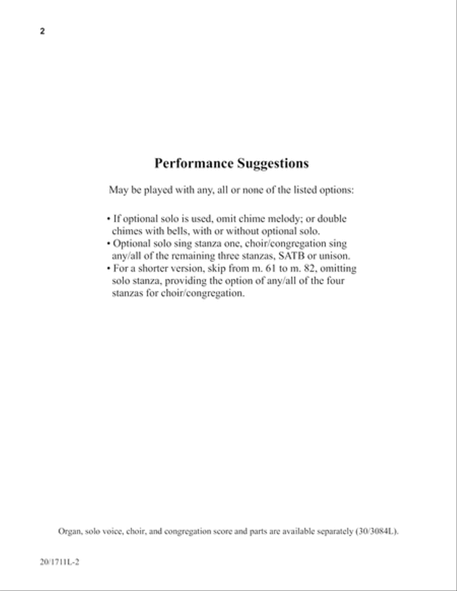 Come Down, O Love Divine (Digital Download) 4-Part scores gallery preview page 2
