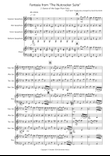 Dance of the Sugar Plum Fairy (fantasia from Nutcracker) for Saxophone Quartet mini preview