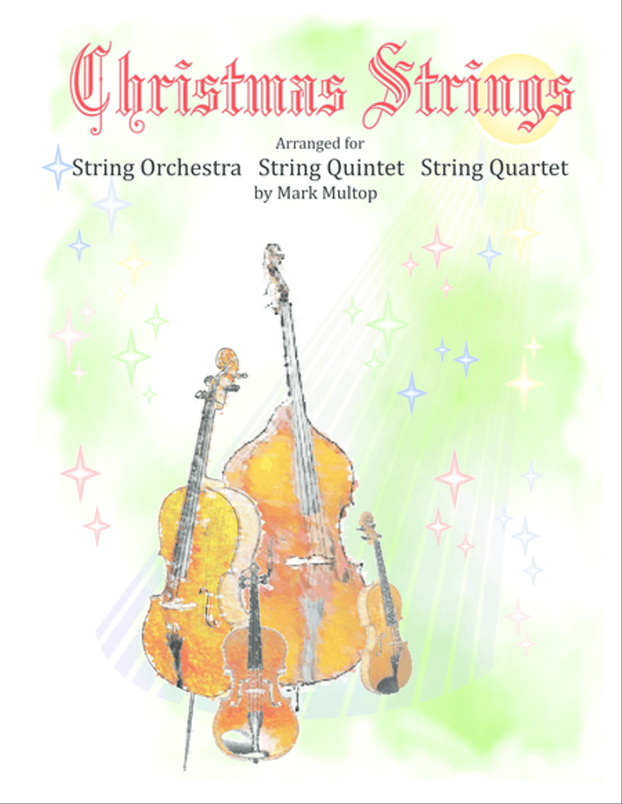 I Saw Three Ships String Quartet scores gallery preview page 1