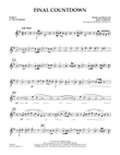 Final Countdown - Pt.2 - Eb Alto Saxophone