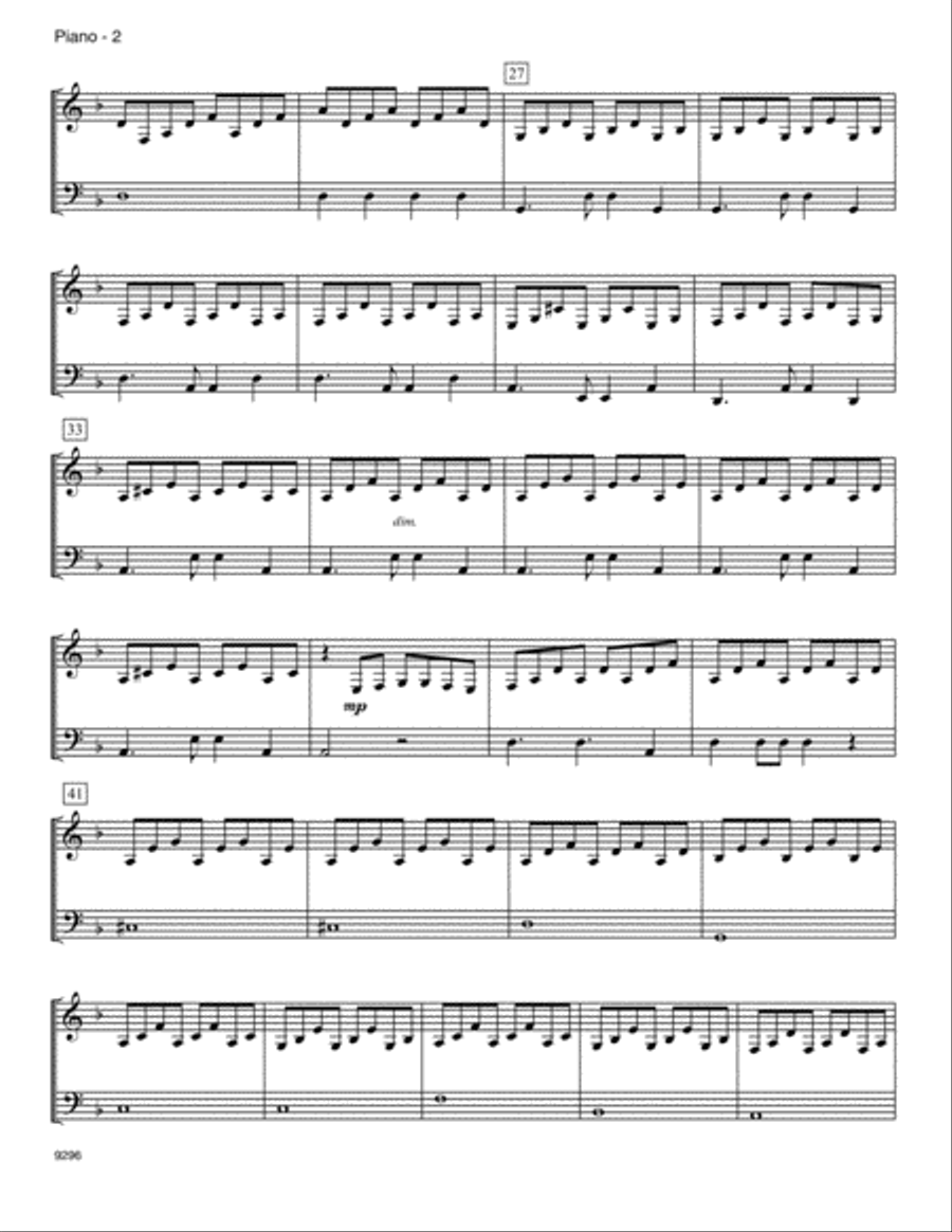 Moonlighting (based on Moonlight Sonata) - Piano Piano Solo scores gallery preview page 2