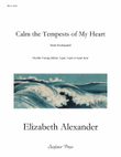 Calm the Tempests of My Heart